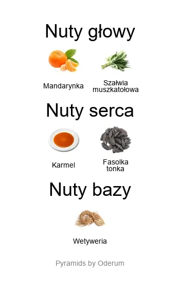 Scandal Pour Homme - piramida zapachów